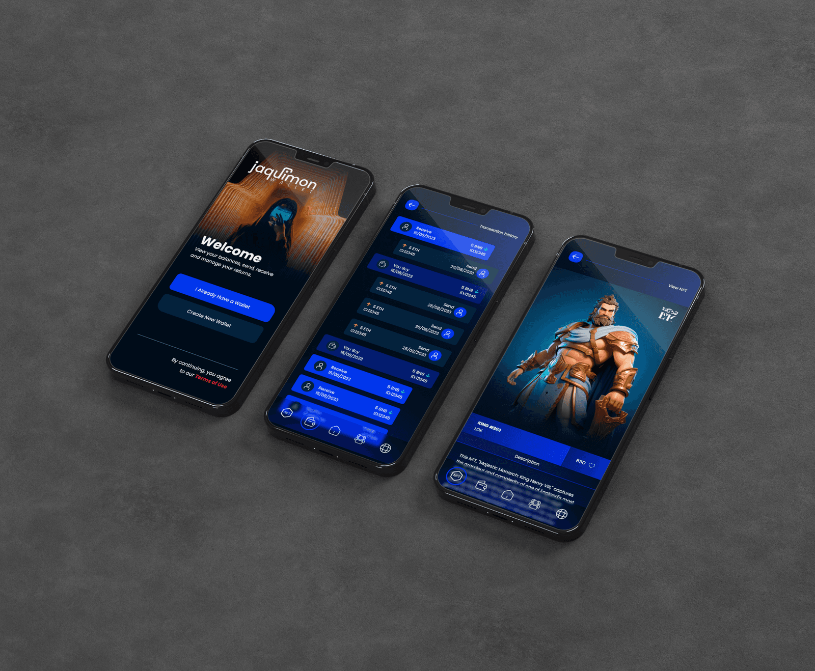 Jaquimon Wallet — pieza 3